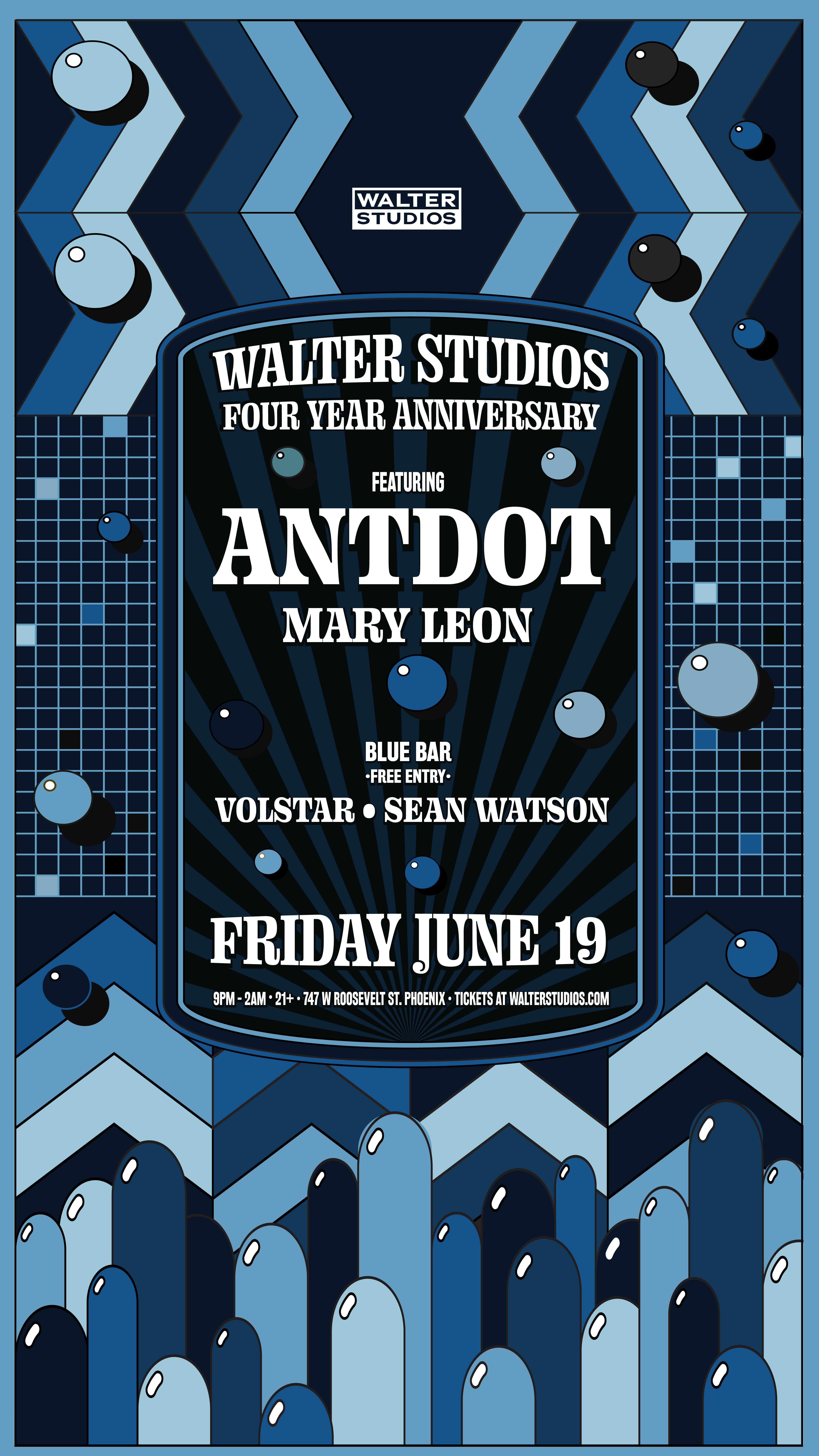 Artwork for Mary Leon - Live @ Walter's Studio - Antdot 4th Anniversary - June 2026